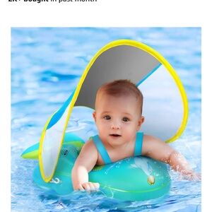 Baby Pool Float with Canopy size L